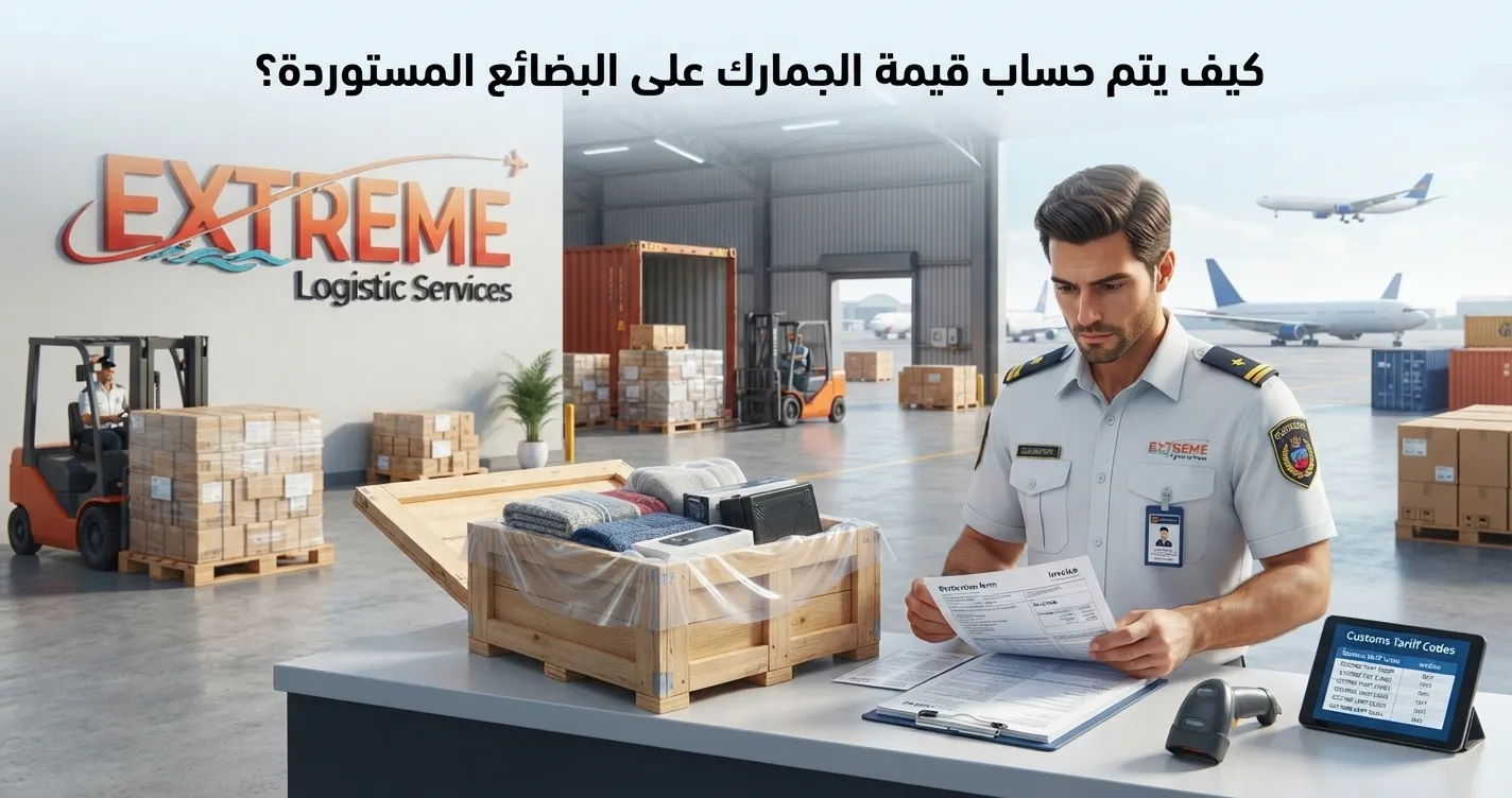 تعرف على كيفية حساب قيمة الجمارك على البضائع المستوردة والعوامل المؤثرة في الرسوم الجمركية والضريبة، مع أهم النصائح لتقدير تكلفة الاستيراد.