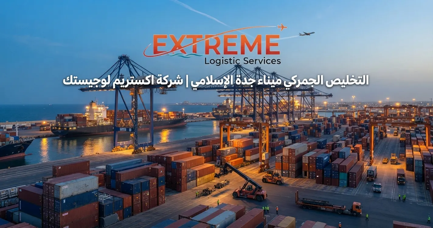 التخليص الجمركي ميناء جدة الإسلامي بخطوات واضحة وأهم المستندات المطلوبة، مع التعرف على خدمات اكستريم لوجيستك لتسهيل إجراءات الشحن والفسح الجمركي.