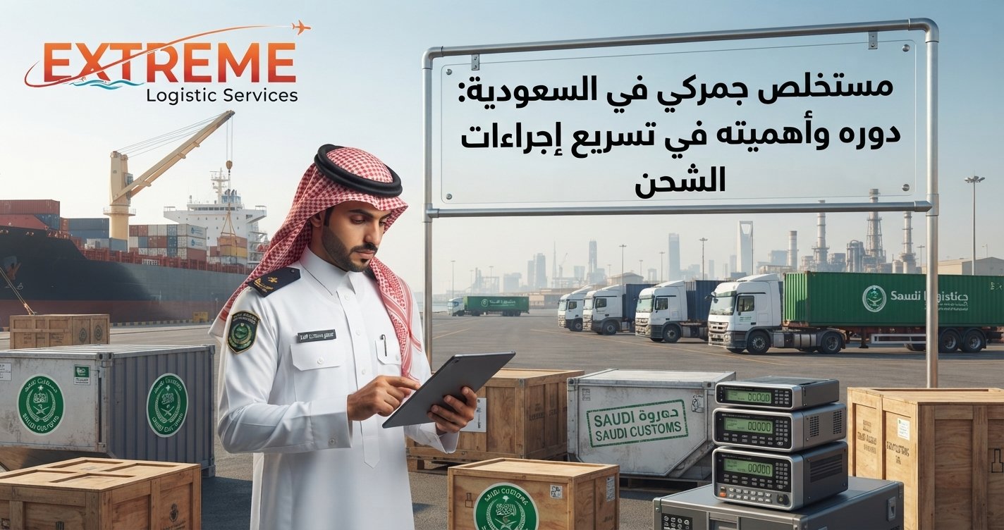 مستخلص جمركي في السعودية يساعدك على إنهاء إجراءات التخليص الجمركي للشحنات بسهولة، مع متابعة المستندات والفحص والإفراج عن البضائع بكفاءة.