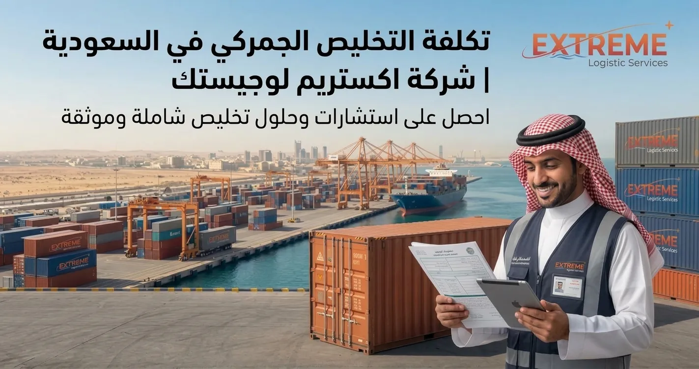 تعرف على تكلفة التخليص الجمركي في السعودية والعوامل المؤثرة في الرسوم وأتعاب المخلص الجمركي، مع شركة اكستريم لوجيستك للخدمات الجمركية.